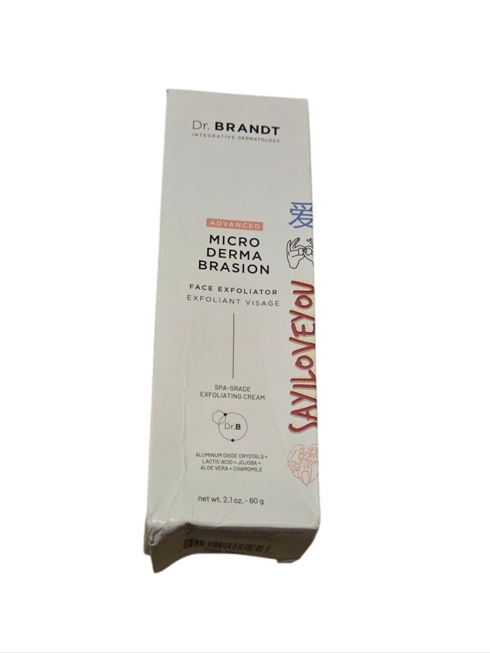 Dr. Brandt Advanced Microdermabrasion Face Exfoliator - Say I Love You 2.1oz